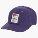 Supreme Cordura Teflon Label 6-panel Dark Purple