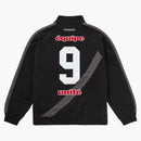 Supreme Equipe Half Zip Sweatshirt Black