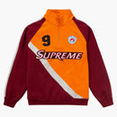 Nejvyšší equipe Half Zip mikina tmavě oranžová