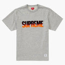 Supreme Flames S/S Top Heather Gray