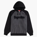 Supreme Gonz Appliqué Zip Up Hooded Sweatshirt Black