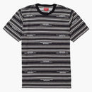 Supreme HQ Stripe S/S Top Black