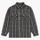 Supreme Heavy Flannel Shirt Black