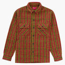 Supreme Heavy Flannel Shirt Gold