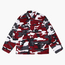 Supreme Hellraiser BDU Shirt Red Camo
