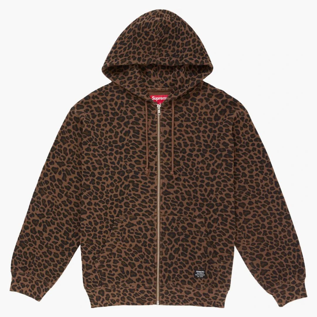 SupremeHoodedZipUpThermalSS25L