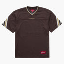 Supreme Jacquard Rib Football Jersey Brown