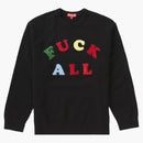 Supreme Jamie Reid Fuck All Sweater Black