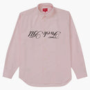 Supreme Jamie Reid Fuck All Shirt Light Pink