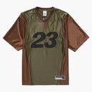 Supremo Jordan Calentando Jersey Olive