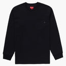 Supreme l/s pocket tea black