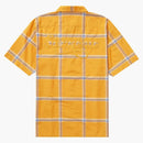 Supreme Lightweight Plaid S/s Shirt Orange
