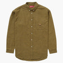 Supreme Loose Fit Flannel Oxford Shirt Amarillo Plaid