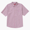 Supreme Loose Fit Multi Stripe S/s Shirt Rink