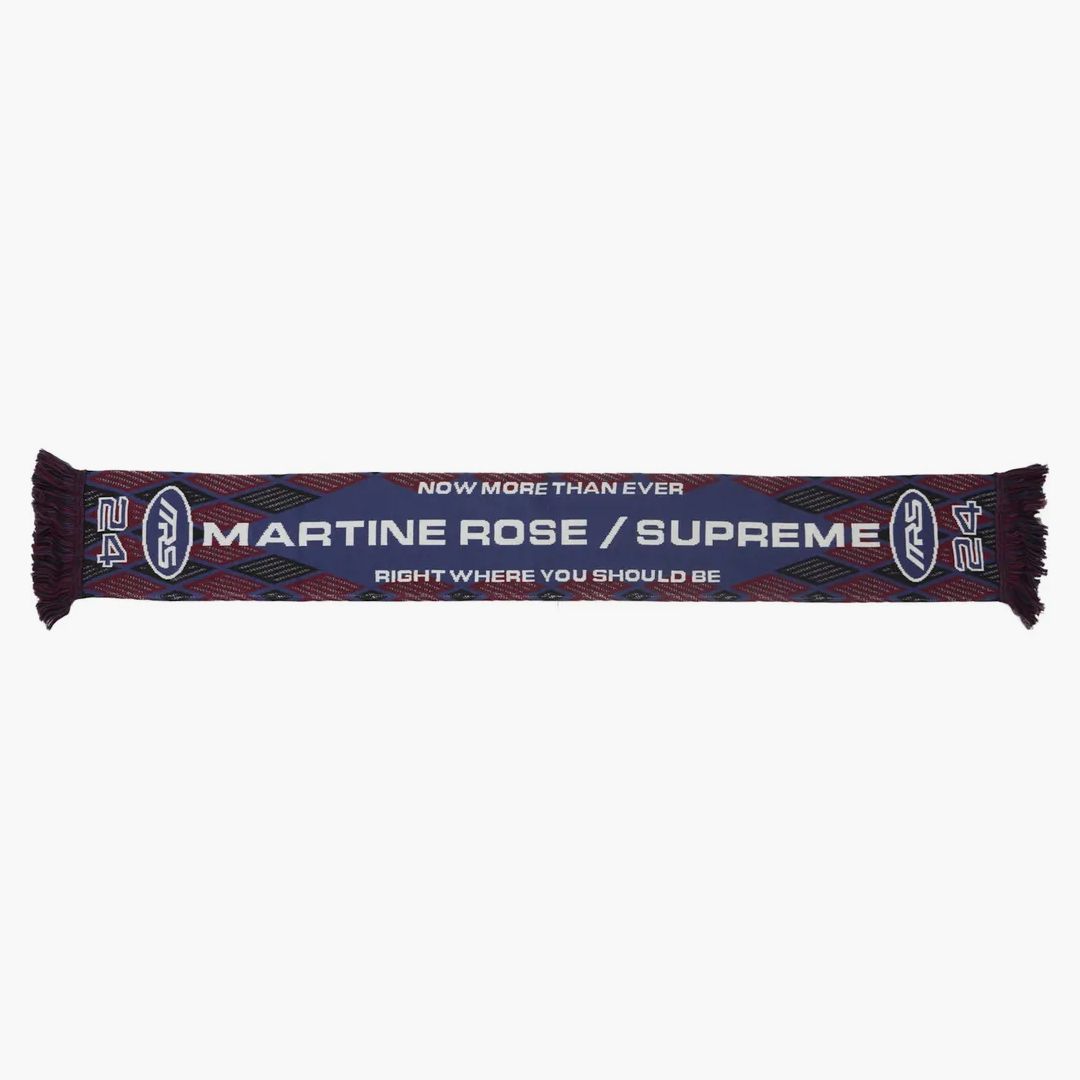 Supreme Martine Rose Scarf マフラー ネイビー Supreme Martine Rose Scarf (FW24) - $138