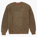 Supreme Mélange Rib Knit Sweater Brown