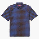 Supreme Mini Plaid S/s Shirt Blue