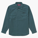 Supreme Mister Cartoon Work Shirt Work Green