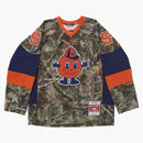 Supreme Mitchell & Ness NCAA Hockey Jersey Woodland Camo