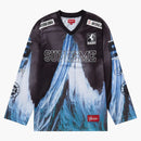 Jersey di hockey supremo di hockey nero
