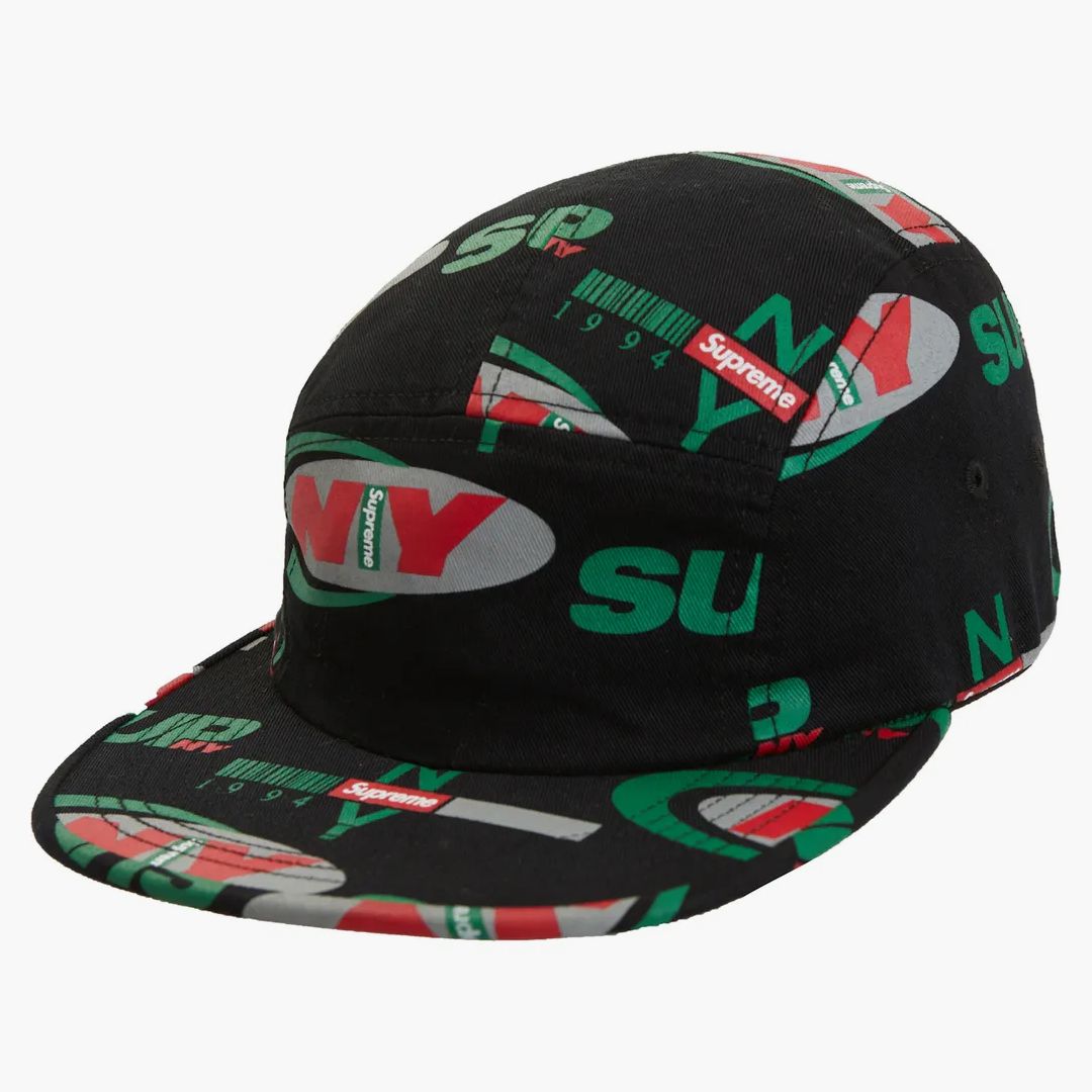 Supreme NY Camp Cap Black - Buy at Hypeneedz
