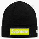 Supreme New Era Box Logo Beanie (fw17) Black