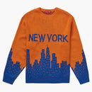 Supremo de Nueva York suéter naranja