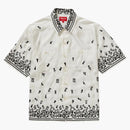 Supreme Nouveau Embroidered S/S Shirt White