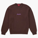 Supreme Old English Sweater Brown