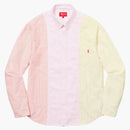 Supreme Oxford Shirt (ss18) Orange/pink