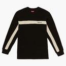 Supreme Panel Stripe Waffle Thermal Black