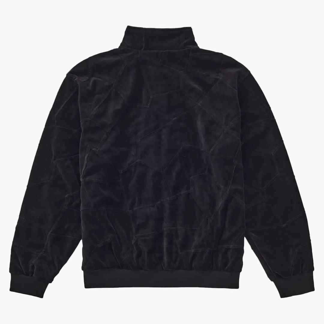 トップス supreme Patchwork Velour Track Jacket S Supreme Patchwork Velour Track Jacket Black | eBay
