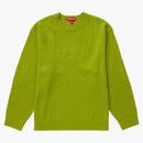 Supreme Pilled Sweater (FW23) Lime
