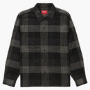 Camisa de franela de cuadros supreme (FW21) Negro