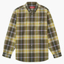 Supreme Plaid Flannel Shirt (fw23) Green