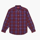 Supreme Plaid Flannel Shirt (fw24) Purple
