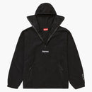 Supreme Polartec Facemask Half Zip pullover Black