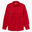 Camisa Supreme Polartec (FW23) Rojo