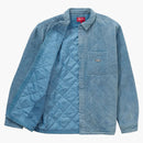 Supreme Quilted Corduroy Shirt Slate Blue