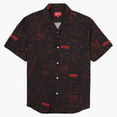Supreme Receipts Rayon S/s Shirt Black