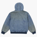 Supreme Reflective Arc Hooded Work Jacket Denim