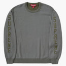 Supreme Reflective Sweater Olive