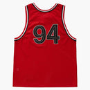 Nejvyšší drahokamový basketbalový dres červená