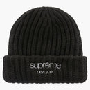 Supreme Ribbed Beanie (fw22) Black