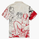 Supreme Rita Ackermann Rayon S/S Shirt White