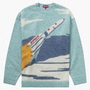Supreme Rocket Sweater Blue