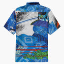 Supreme Ronin Silk S/s Shirt Blue