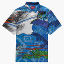 Supreme Ronin Silk S/s Shirt Blue
