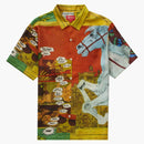 Supreme Ronin Silk S/s Shirt Gold