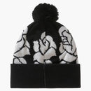 Supreme Rose Beanie Black